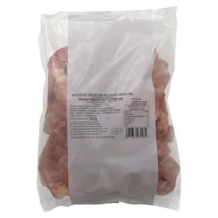 Argentijnse rode garnaalstaarten, easy peel, 16-20 st/360g, 800g eenheid (karton 10 eenheden)