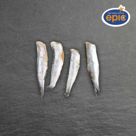 Ansjovis zonder kop, gestript, 90-120 st/kg, 750g eenheid (karton 12 eenheden)