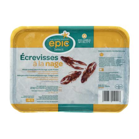 Ecrevisses à la nage, 20-30 pc/500g, unité 500g (carton 10 unités)