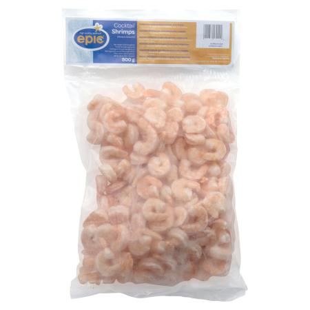 Cooked peeled deveined vannamei shrimps, 71-90 pc/360g, 800g unit (carton 12 units)