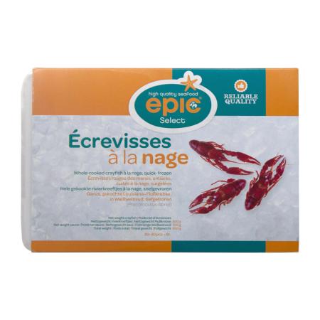 Ecrevisses à la nage, 20-30 pc/500g, unité 500g (carton 10 unités)