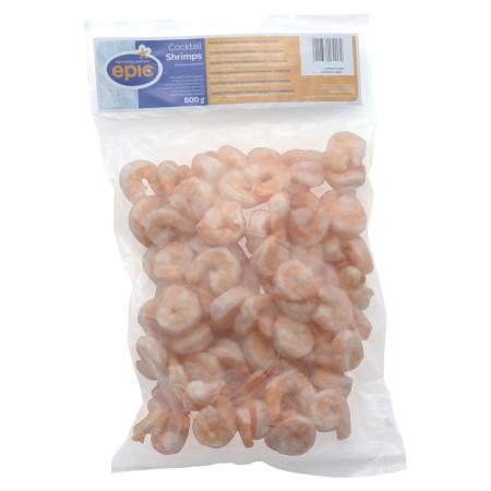 Cooked peeled deveined vannamei shrimps, 61-70 pc/360g, 800g unit (carton 12 units)
