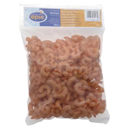 Cooked, peeled shrimps, 300-500 pc/360g , 800g unit (carton 12 units)