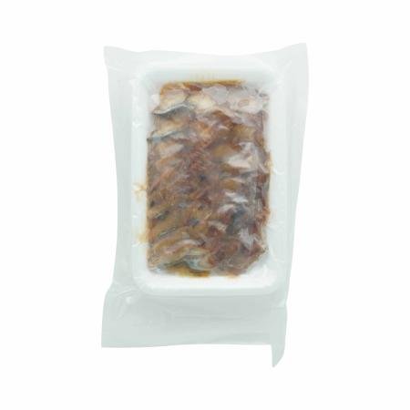 Tranches d’unagi kabayaki, 7-9g/pc, 20 pc/barquette, emballage sous vide, unité 160g (carton de 25 unités)