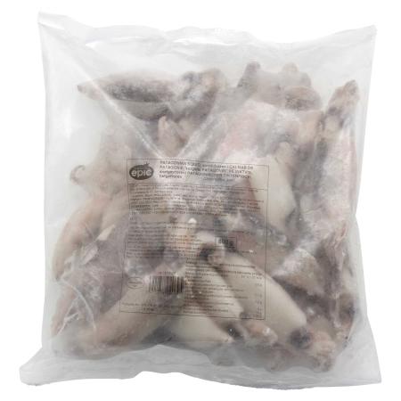 Patagonian squid, not cleaned, 10-12 cm/pc, 800g unit (carton 8 units)