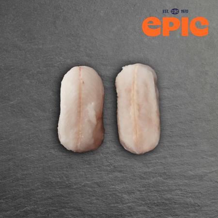 MSC Cape hake loins, formed, 115–135 g/pc, bulk, 5 kg unit