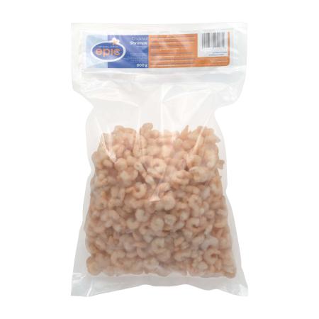 Crevettes harina décortiquées cuites, 200-300 pc/360g, unité 800g (carton 12 unités)