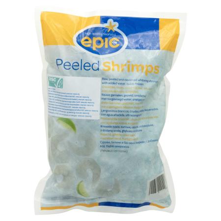 ASC Vannamei Garnelen, roh, geschält, 16-20 st/360g, 800g Einheit (Karton 12 Einheiten)